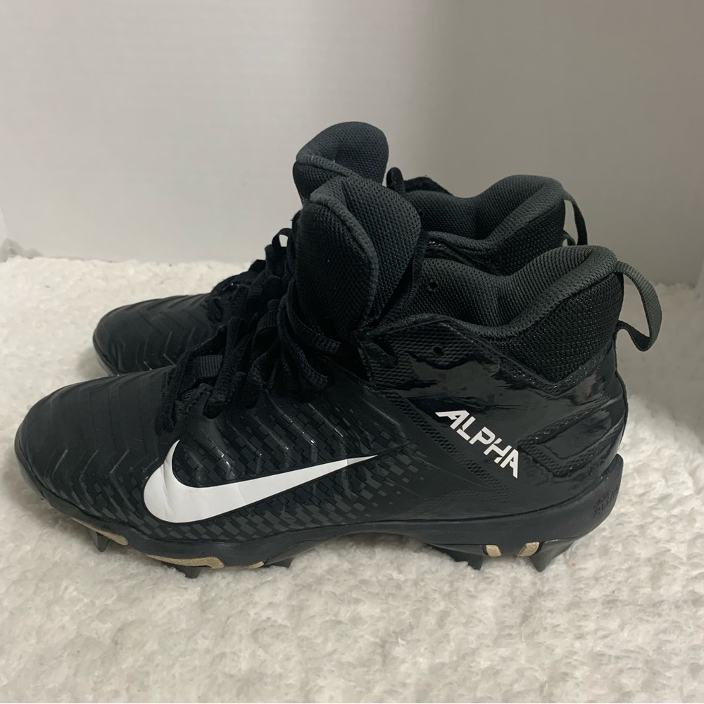Nike Alpha Menace Shark 2 Big/Little Kids Football Cleat Aq7654-001 Size 5Y